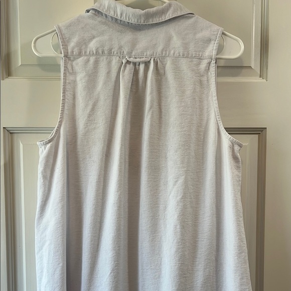 Tribal Sleeveless Flowy Shirt Dress Midi Length - Size Medium - Picture 13 of 14